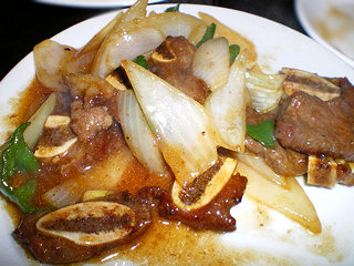 牛肉炒め